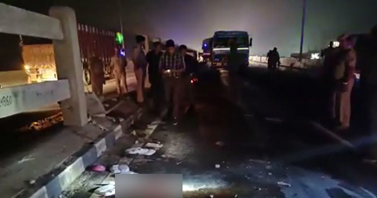 कानपुर जिले में हुआ सड़क हादसा, 5 सवारियों की हालत गंभीर