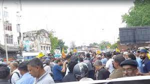 श्रीलंका में फिर से लोगों ने शुरू किया विरोध प्रदर्शन, कर को कम करने की मांग