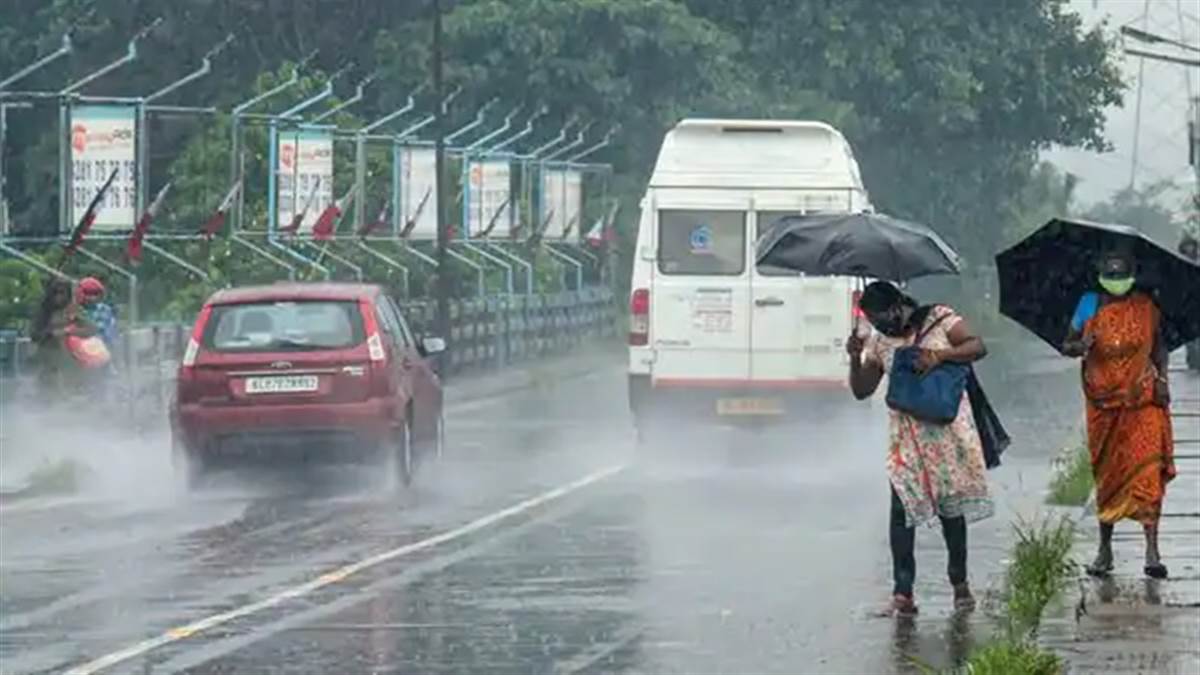 अगले पांच दिनों तक उत्तर पश्चिम भारत में अच्छी बारिश होने की संभावना