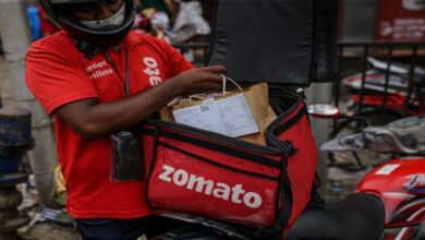 Photo of Zomato के शेयर में 17% का उछाल