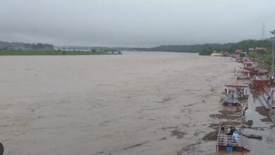 Photo of हरिद्वार में लगातार बारिश के चलते गंगा नदी चेतावनी रेखा से ऊपर