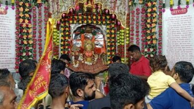 Photo of जयपुर: शारदीय नवरात्रि के पहले दिन ज्वाला माता मंदिर में श्रद्धालुओं की भारी भीड़