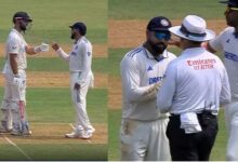 Photo of IND vs NZ: डेरिल मिशेल ने अंपायर से कर दी सरफराज खान की शिकायत