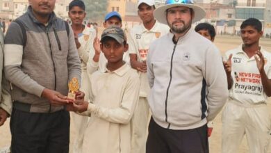 Photo of 1st प्रयागराज U-14 प्रीमियम T20 लीग के चौदहवें मैच में शिखर की बेहतरीन गेंदबाजी से स्टर्लिंग स्कूल 11 को मिली जीत