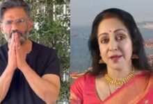 Photo of महाकुंभ में सनातन बोर्ड के समर्थन में आए Suniel Shetty और Hema Malini