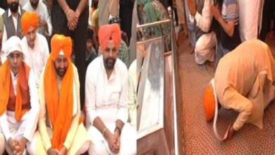 Photo of बैसाखी के अवसर पर सीएम सैनी ने आनंदपुर साहिब गुरुद्वारे में टेका मत्था