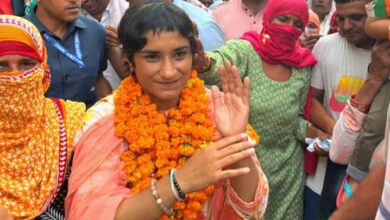 Photo of हरियाणा: विनेश फोगाट मामले पर कांग्रेस पर भड़कीं सांसद रेखा शर्मा