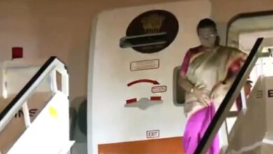Photo of राष्ट्रपति द्रौपदी मुर्मु पुर्तगाल के दौरे पर पहुंचीं