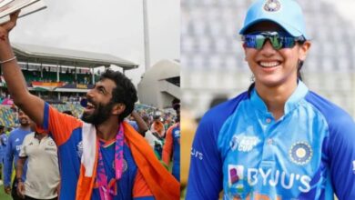 Photo of Jasprit Bumrah और Smriti Mandhana ने जीती स्पेशल ट्रॉफी