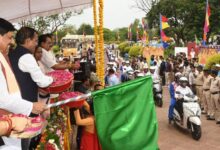 Photo of सीएम यादव ने ‘अहिल्या वाहिनी’ बाइक रैली और ‘माँ तुझे प्रणाम’ यात्रा को दिखाई हरी झंडी