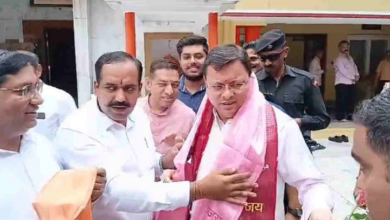 Photo of हरिद्वार: भारतीय मजदूर संघ के कार्यक्रम में पहुंचे सीएम धामी, कांवड़ यात्रा को लेकर भी बोले