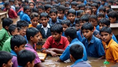 Photo of भारी बारिश के कारण आवासीय विद्यालय में घुसा पानी, भीतर फंसे 162 छात्रों को सुरक्षित निकाला गया