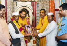 Photo of पुष्कर के ब्रह्मा मंदिर में पूजा करने पहुंचे राज्यपाल, अजमेर में अधिकारियों के साथ बैठक की