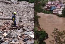 Photo of उत्तरकाशी में बादल फटा: यमुनोत्री हाईवे पर तेज सैलाब में बहे कई मजदूर