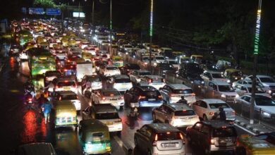 Photo of बारिश से दिल्ली में 200 जगहों पर जाम, सड़कें पानी से लबालब