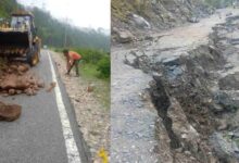 Photo of गंगोत्री हाईवे: भटनाड़ी के पास भू-धंसाव, बार-बार बाधित हो रहा हाईवे