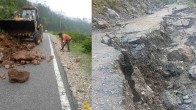 Photo of गंगोत्री हाईवे: भटनाड़ी के पास भू-धंसाव, बार-बार बाधित हो रहा हाईवे