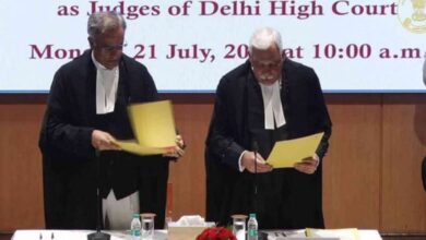 Photo of दिल्ली हाईकोर्ट में आज छह नए जजों ने ली शपथ, मुख्य न्यायाधीश रहे मौजूद