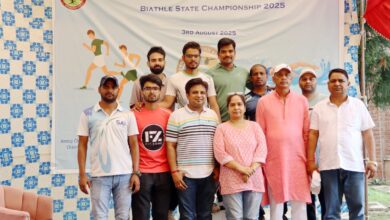 Photo of भारी बारिश के बीच चमका जज़्बा: ग्रेटर नोएडा में आयोजित हुई बायथल यूपी स्टेट चैंपियनशिप 2025