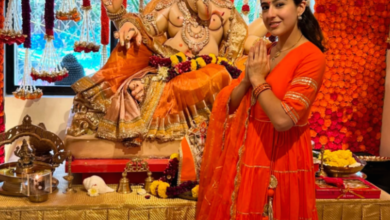 Photo of  मुस्लिम सेलेब्स धूमधाम से मनाते हैं गणेश चतुर्थी का जश्न