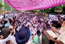 Photo of लैंड पूलिंग नीति का विरोध: बठिंडा में शिअद का धरना, सुखबीर भी शामिल