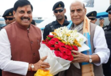 Photo of रेल कोच इकाई का रक्षामंत्री करेंगे भूमिपूजन, सीएम यादव ने राजनाथ सिंह का भोपाल पहुंचने पर स्वागत किया