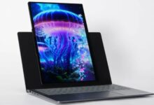 Photo of Lenovo रोटेटिंग डिस्प्ले वाला कॉन्सेप्ट लैपटॉप कर सकता है पेश…
