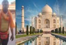 Photo of ताज देखने पहुंचे पर्यटक को देख चाैंक गए जवान…नहीं दिया प्रवेश
