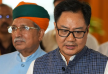Photo of उपराष्ट्रपति चुनाव को लेकर रिजिजू का विपक्ष पर तंज