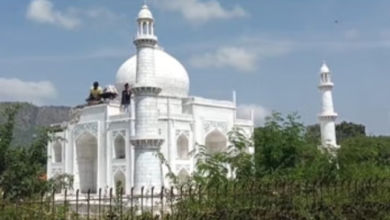 Photo of राजस्थान: सेवन वंडर्स ढहाने की कार्रवाई तीसरे दिन भी जारी, ताजमहल पर चला हथौड़ा