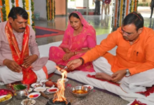 Photo of राजस्थान: मुख्यमंत्री शर्मा ने नवरात्र पर पूजा व पौधारोपण कर प्रदेश की खुशहाली की कामना