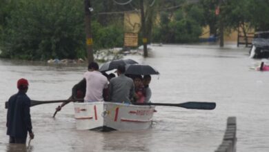 Photo of मॉनेस्ट्री मार्केट, वासुदेव घाट-यमुना बाजार लबालब, रिंग रोड पर पानी