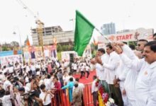 Photo of भोपाल में  नमो युवा रन का आयोजन, सीएम यादव ने की नशा मुक्ति की अपील
