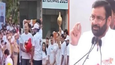 Photo of कुरुक्षेत्र में नमो युवा रन में सीएम नायब सैनी ने लगाई दौड़
