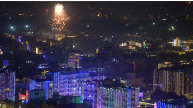 Photo of दिवाली की रात 11 बजे ही एक्यूआई 492 के पार…
