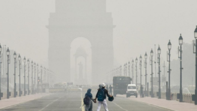 Photo of दिल्ली की हवा फिर हुई जहरीली:  इंडिया गेट पर AQI 325