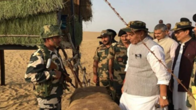 Photo of रक्षा मंत्री राजनाथ सिंह आज से जैसलमेर में पाकिस्तान सीमा के दौरे पर