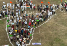 Photo of 400 कैदियों ने बनाया भारत का विशाल नक्शा, सरदार पटेल को दी अनोखी श्रद्धांजलि