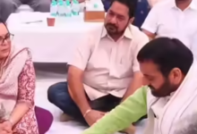 Photo of सीएम सैनी पहुंचे आईपीएस पूरण कुमार के परिवार से मिलने