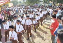 Photo of इंदौर में राष्ट्रीय स्वयंसेवक संघ के बाल स्वयंसेवक जयघोष के साथ निकले सड़कों पर