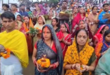 Photo of दिल्ली से लेकर वाराणसी तक छठ पूजा की धूम