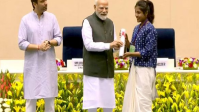Photo of मध्य प्रदेश: प्रधानमंत्री मोदी ने बैतूल की बेटी को किया सम्मानित