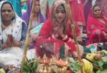 Photo of बरेली: उगते सूर्य को अर्घ्य देने के साथ छठ महापर्व का समापन