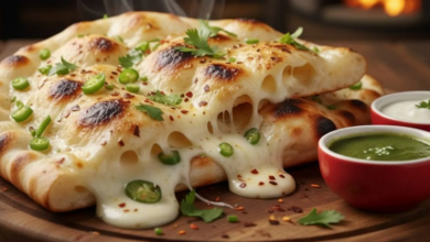 Photo of अब घर पर ही बनाएं रेस्टोरेंट स्टाइल ‘चिली चीज नान’, बेहद आसान है रेसिपी