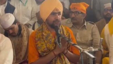 Photo of फिरोजपुर पहुंचे धीरेंद्र शास्त्री: सामूहिक विवाह समारोह में की शिरकत