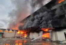 Photo of महाराष्ट्र: भिवंडी में कपड़ा गोदाम में भीषण आग