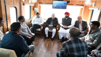 Photo of हरियाणा: रेल मंत्री अश्विनी वैष्णव ने दिल्ली-चंडीगढ़ रेल खंड का किया निरीक्षण