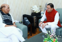 Photo of उत्तराखंड: सीएम धामी ने रक्षा मंत्री के सामने रखीं महत्वपूर्ण मांगें