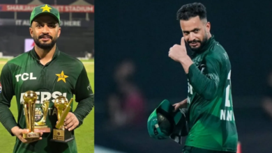 Photo of मोहम्‍मद नवाज के ऑलराउंड प्रदर्शन के दम पर जीता पाकिस्‍तान