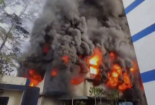 Photo of महाराष्ट्र:  भिवंडी में रंगाई कारखाने में भीषण आग